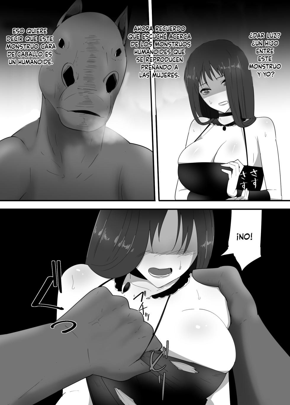 [Flare] Mamono ni Tsukamatta  Onna Mahoutsukai  [Spanish] - Page 12
