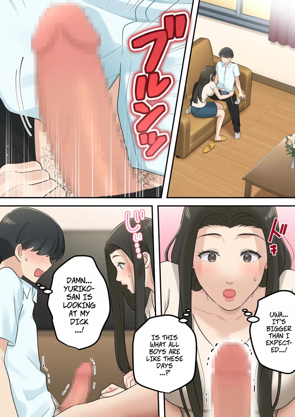 [Yuriko Club] Kawaisugiru Tomodachi no Okaa-san to Kossori Tsukiacchatta Hanashi | I Secretly Dated My Friend's Cute Mother [English] - Page 15