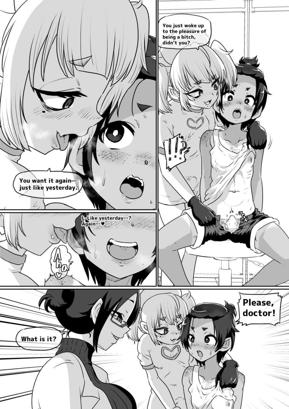 [Nikuyakitei (Nikuyaki)] Femboy Cum Clinic - Page 30