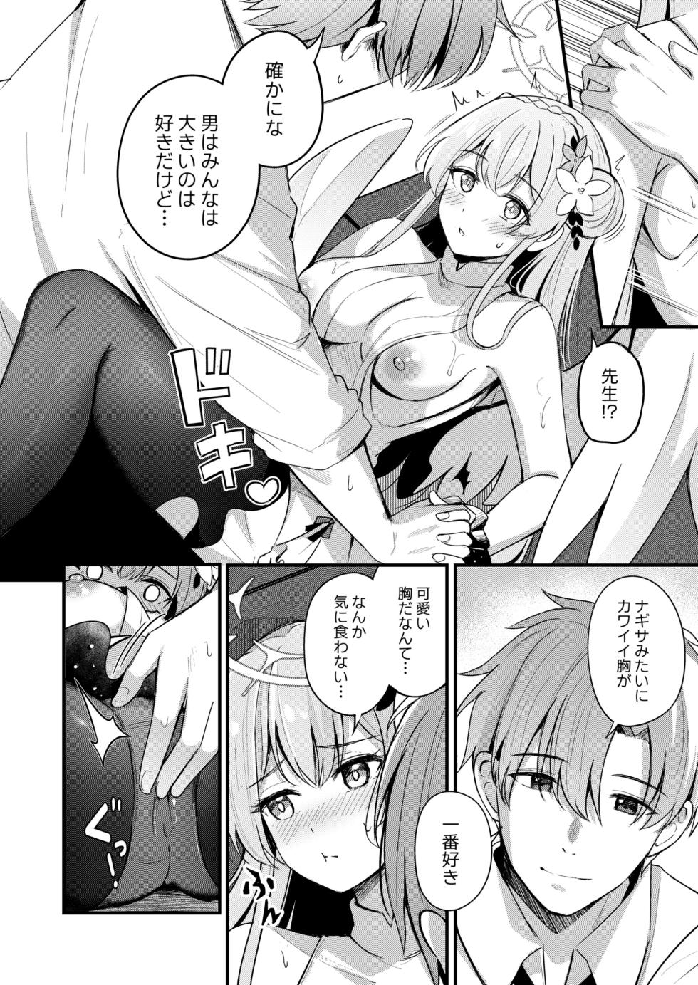 [Koniro Kajitsu (KonKa)] Seifuku o Yogosanaide (Blue Archive) [Digital] - Page 9