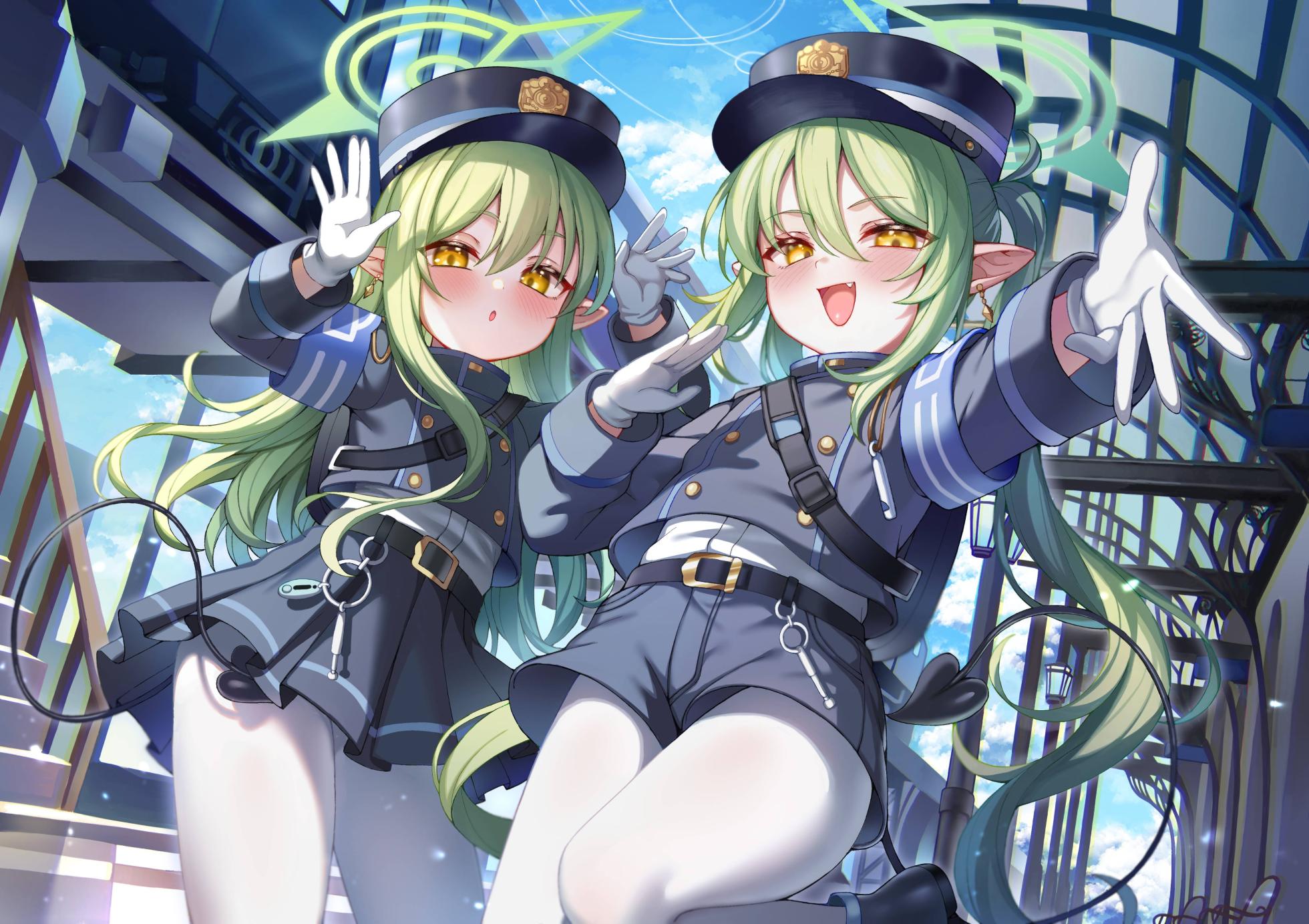 (C106) [Usagi-ya (Togami)] Highlander Tetsudou Gakuen Haramase Senyou Tokkyuu (Blue Archive) [Korean] - Page 23