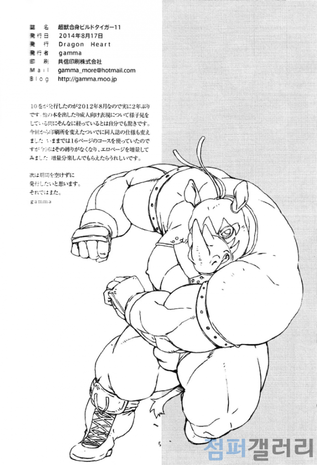 (C86) [Dragon Heart (gamma)] Choujuu Gasshin Build Tiger 11 | 초수합신 빌드 타이거 11 [Korean] - Page 24