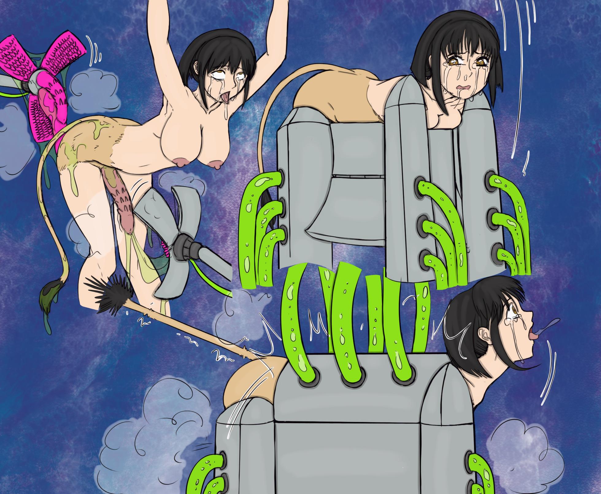 [TheBigBrap] Anime Girl Transformations (weird/animal TFs) - Page 22