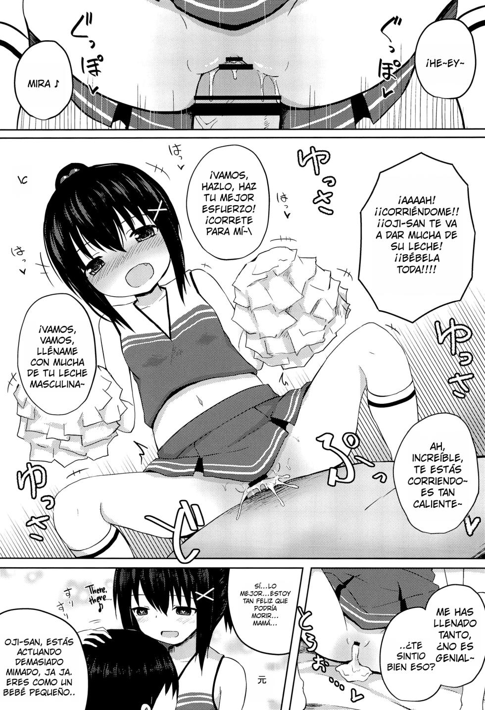 (COMITIA120) [Nna Timun (yurarin)] Enkou Shougakusei to 6-nin no Tanetsuke Ojisan - Cosplay Sex-hen｜Una Estudiante de Primaria que Practica las Citas Compensadas y 6 Viejos para Fecundarla - Edición de Sexo en Cosplay {Spanish} {EbisuTraslade - Winder} - Page 17