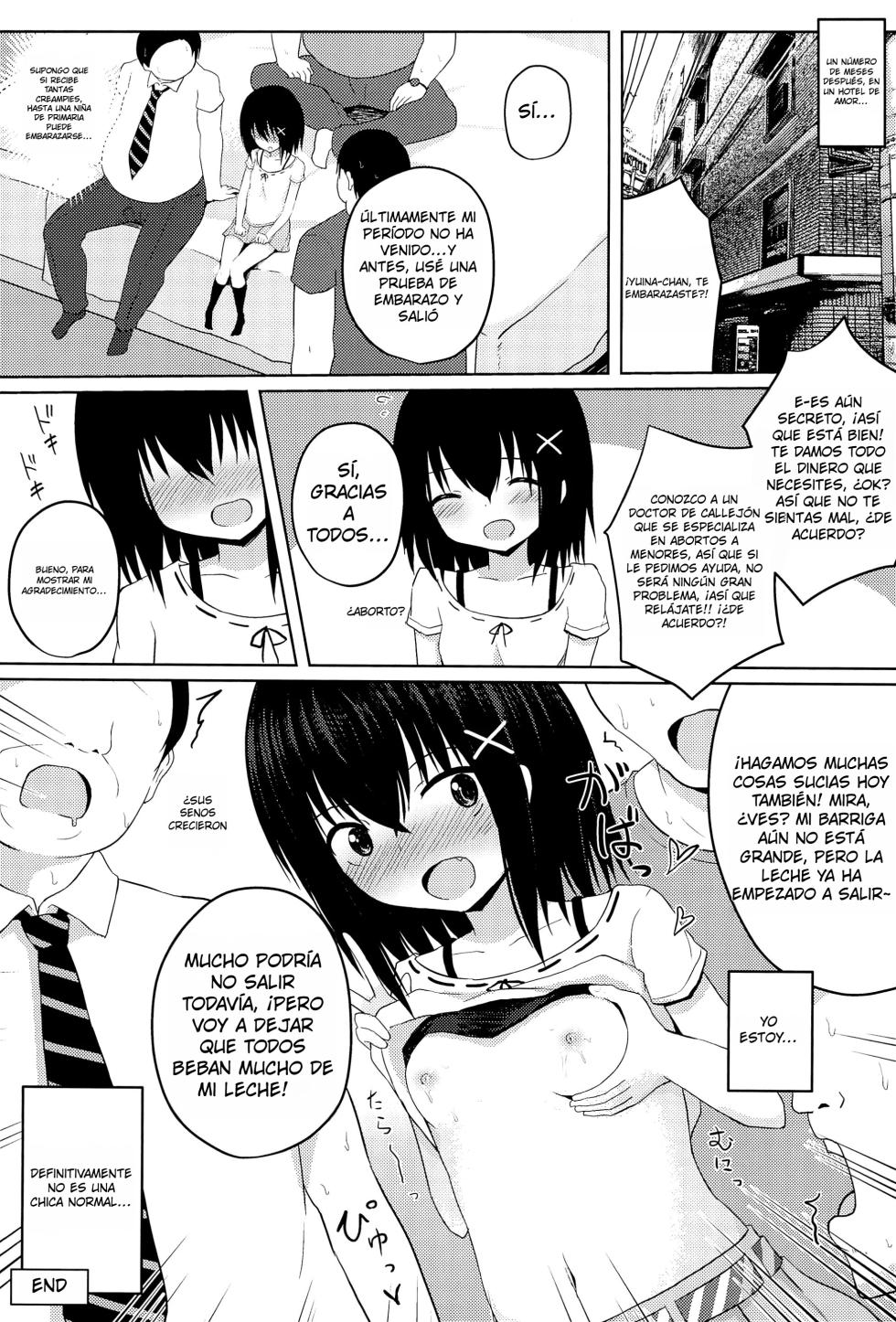 (COMITIA120) [Nna Timun (yurarin)] Enkou Shougakusei to 6-nin no Tanetsuke Ojisan - Cosplay Sex-hen｜Una Estudiante de Primaria que Practica las Citas Compensadas y 6 Viejos para Fecundarla - Edición de Sexo en Cosplay {Spanish} {EbisuTraslade - Winder} - Page 27