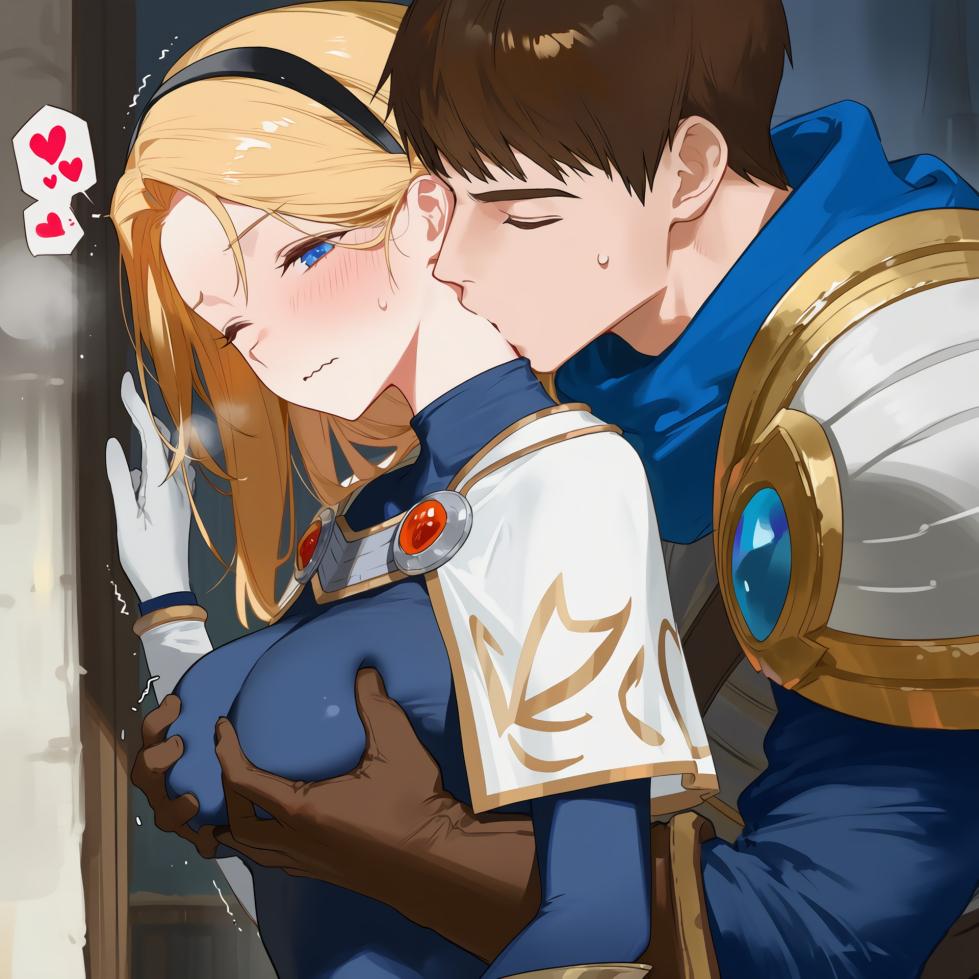 Lux x Garen Howsir [AI generated] - Page 28