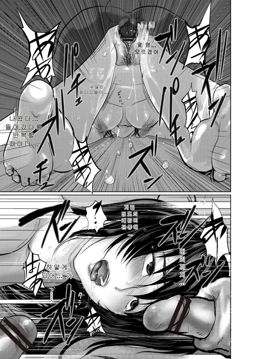 [Pink Tarou] Ingoku Kyakusen ~Ikenie no Onnatachi~ [Korean] - Page 24