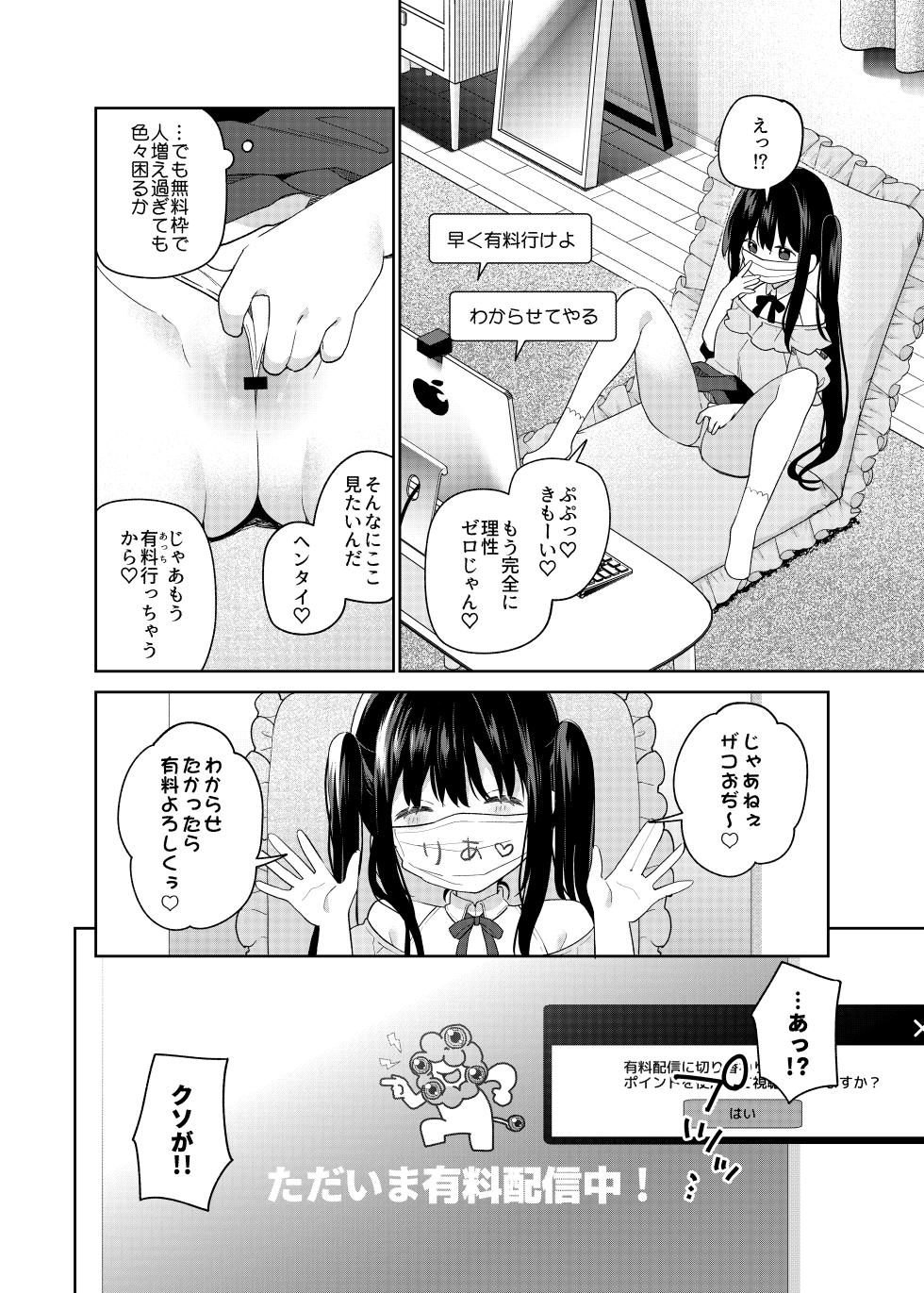 [Cocoa Holic (Yuizaki Kazuya)] TS Mesugaki OnaSuppo Haishin [Digital] - Page 25
