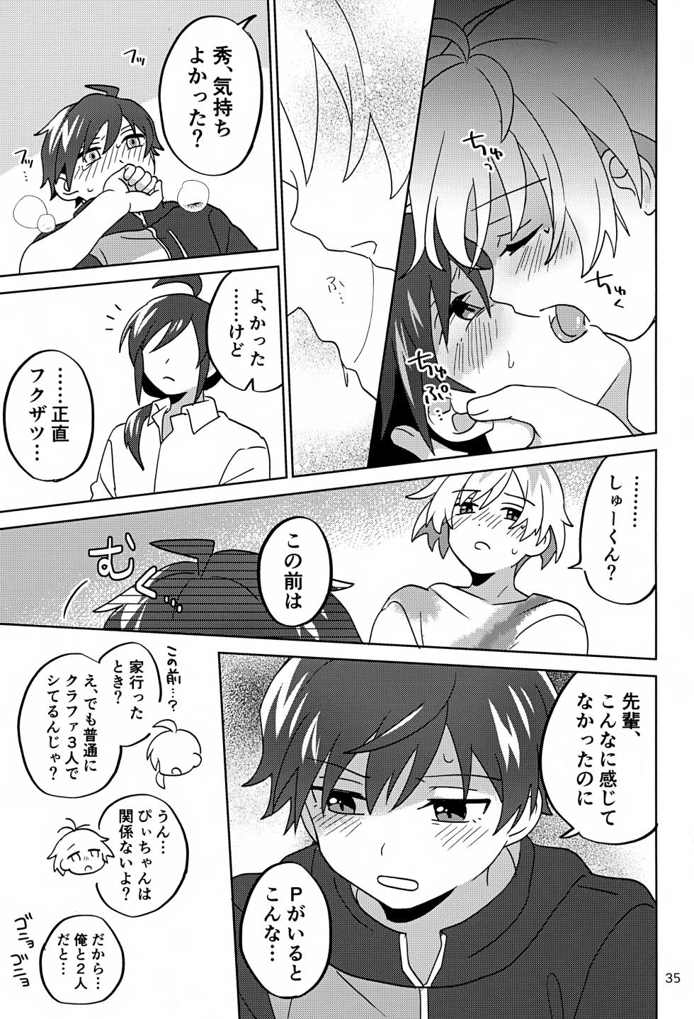 (Passion! VIRTU@L STAGE! Genchi 4th) [Bavaroa Lerolero (Daeki)] Paradise! Dreaming! Landscape! 3 (THE IDOLM@STER SideM) - Page 36