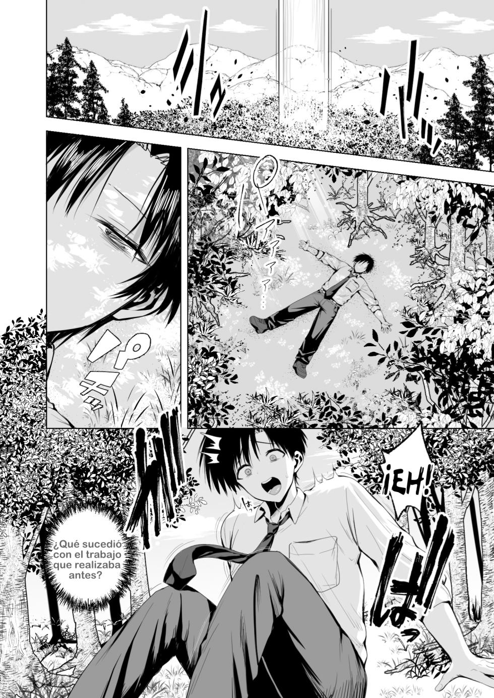 [Ichiokumangenjaya (Tabiguchi Kouji)] Taneuma (Kyuuseishu) to shite Shoukan sareta Isekai de Elf Mama ni Amayaka sare nagara Yari makuru｜Invocado a Otro Mundo como Semental (Salvador), Me Dejo Consentir por una Mamá Elfa Mientras Follo Sin Parar [Spanish] [Kotori] - Page 5