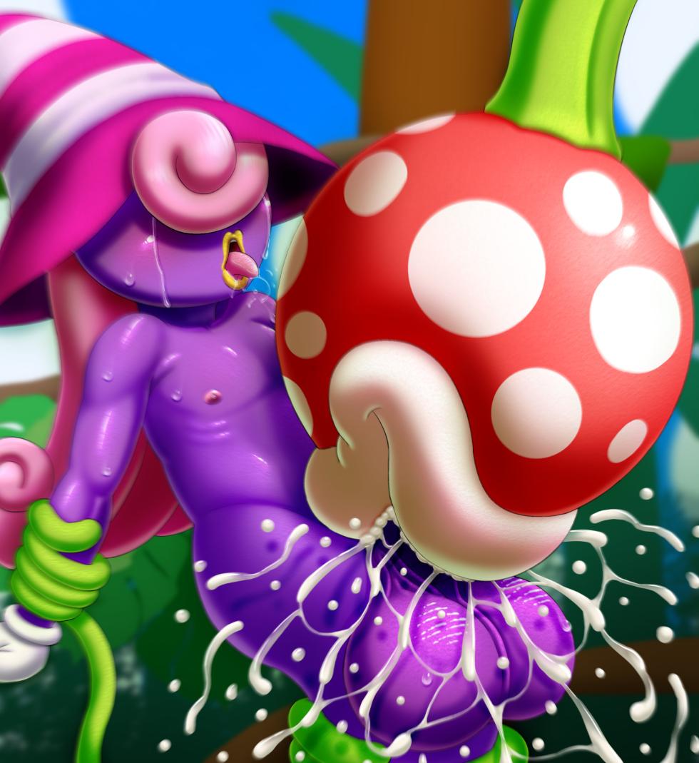 [goto beido] Vivian vs Piranha Plant (Paper Mario) Uncensored - Page 7