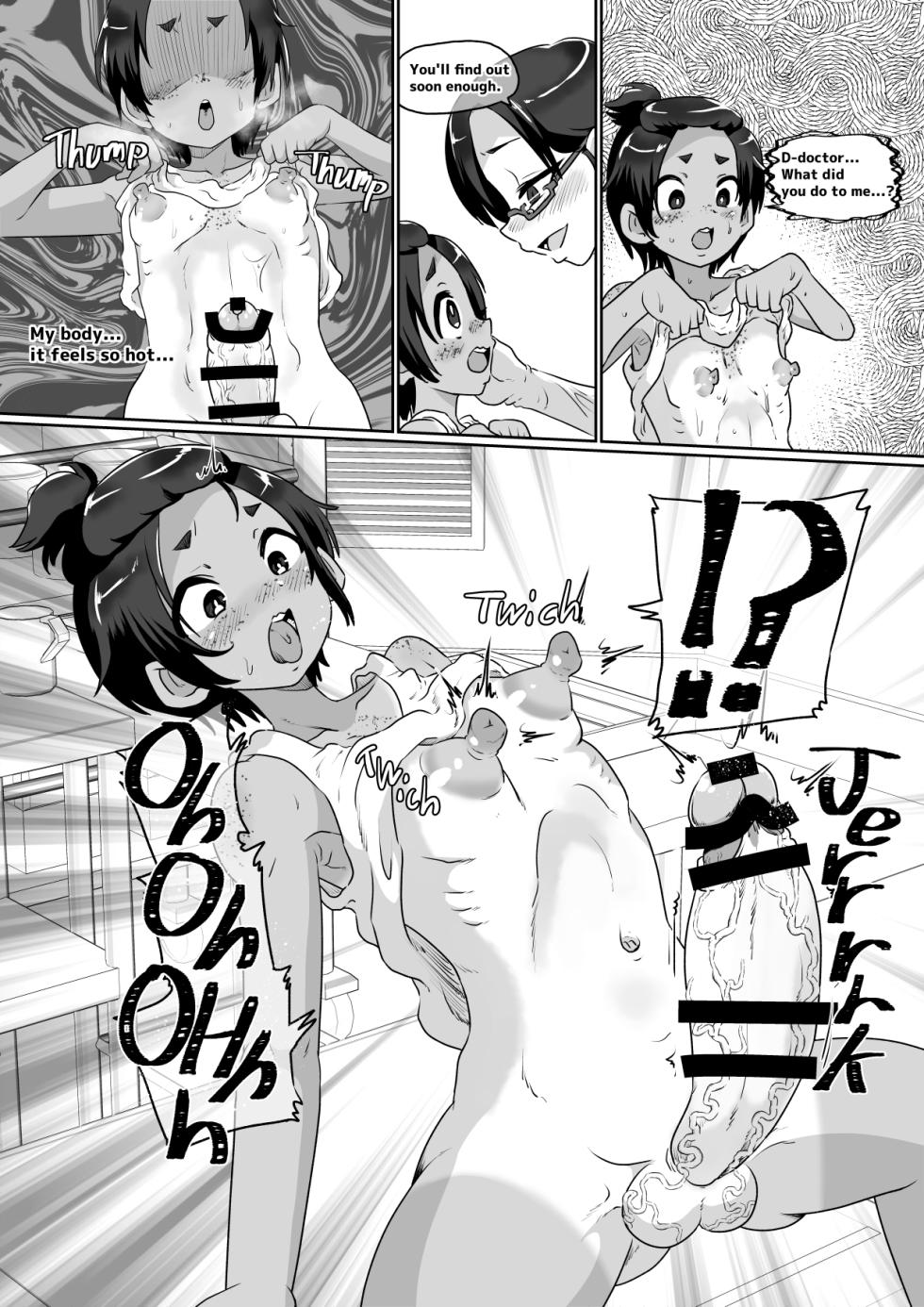 [Nikuyakitei (Nikuyaki)] Femboy Cum Clinic [English] - Page 33