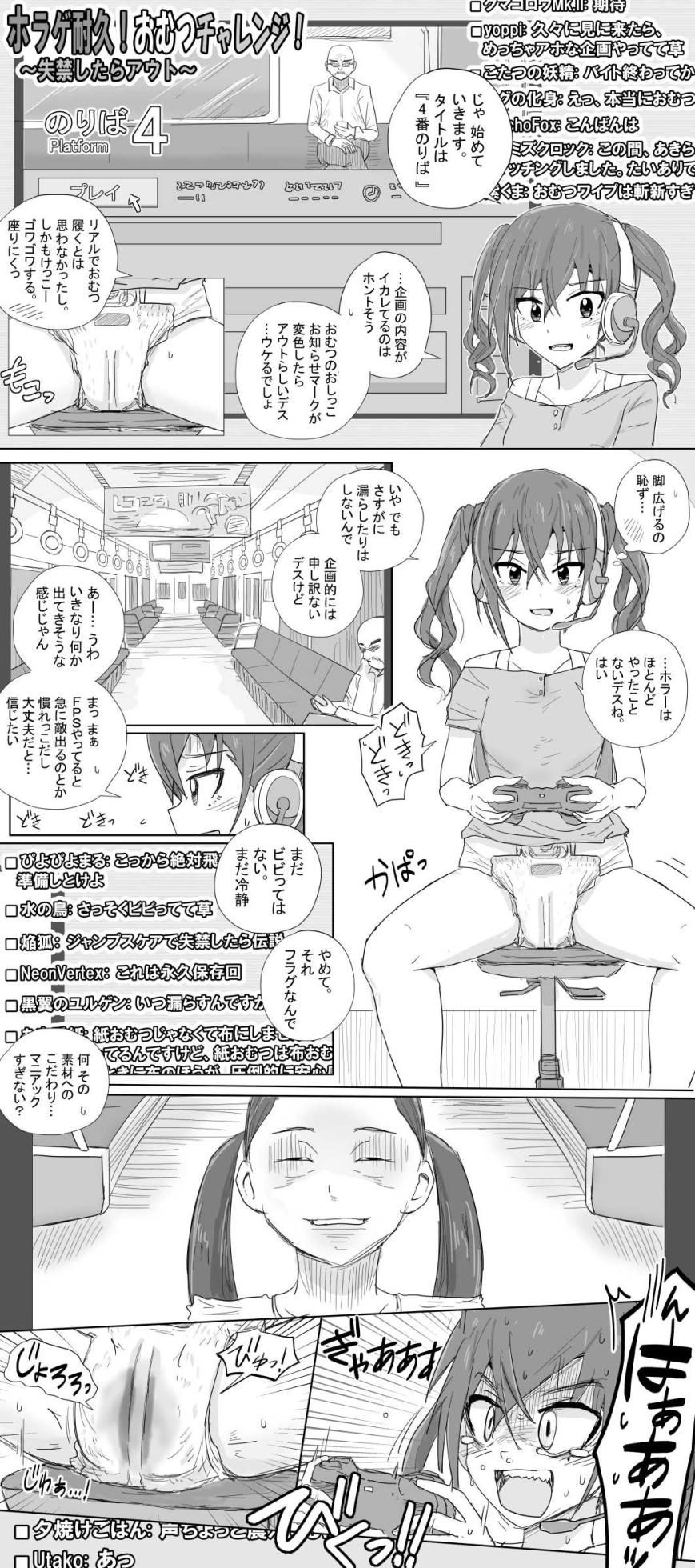 [Kisetsu no Tawamure] HorrorGa Taikyuu Omutsu Challenge (THE IDOLM@STER CINDERELLA GIRLS) - Page 1