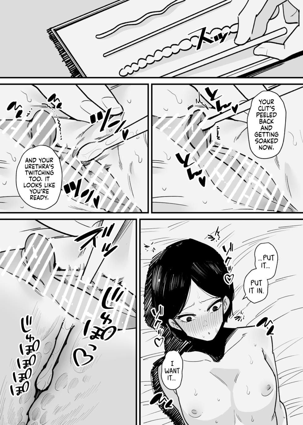 [Hachihachihachi] Toshiue Kanojo wa Nyoudou Kaihatsu ga Suki rashii | My Older Girlfriend Seems to Have a Thing for Urethral Training [English] [Castle TL] - Page 6