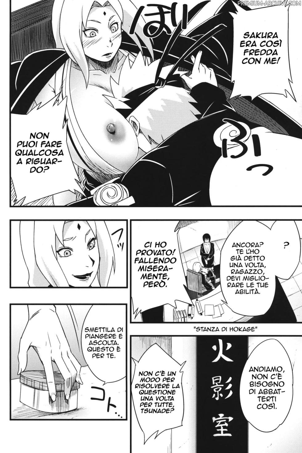 (C97) [Karakishi Youhei-dan Shinga (Sahara Wataru)] Ikimono Gakari | La Fortuna della Volpe (Naruto) [Italian] - Page 9