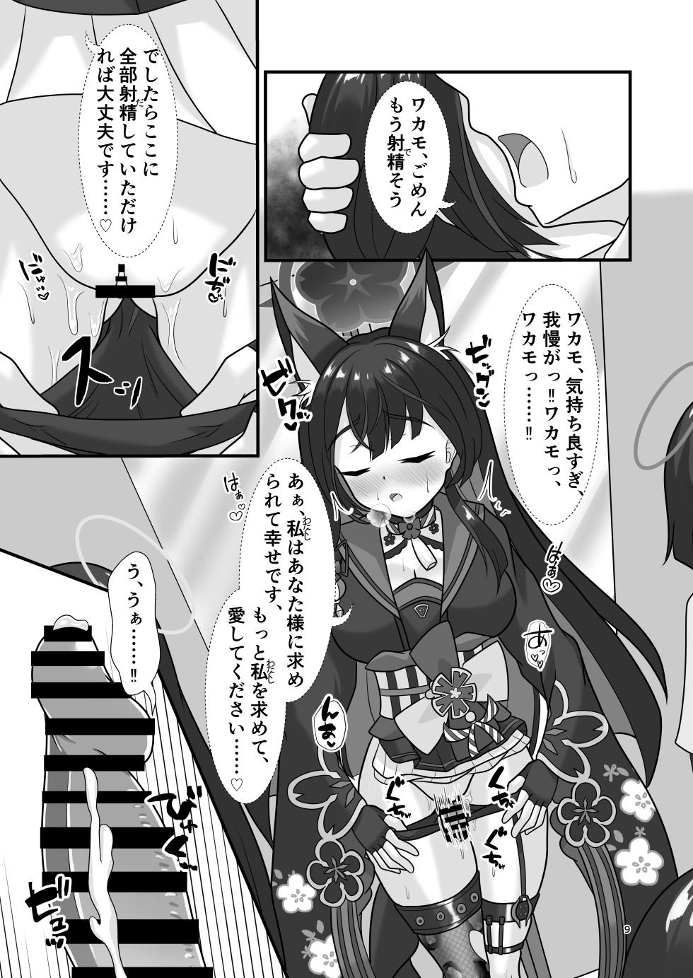 [Glorious Colors (Kazayukikaya)] Kitsune to Himitsu no Maguwai  Ai (Blue Archive) [Digital] - Page 8