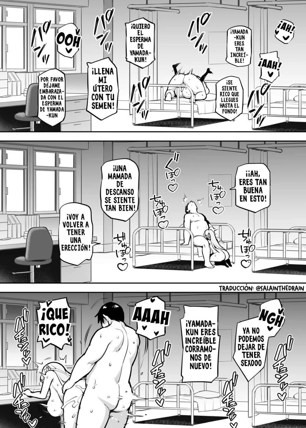 [TRY] Akogare no Seitokaichou ga Kyonyuu Sugiru Ken 2｜La Adorada Presidenta del Consejo Estudiantil con las Tetas Obscenamente Grandes 2 [Spanish] [SalaInTheDrain] [Decensored] - Page 36