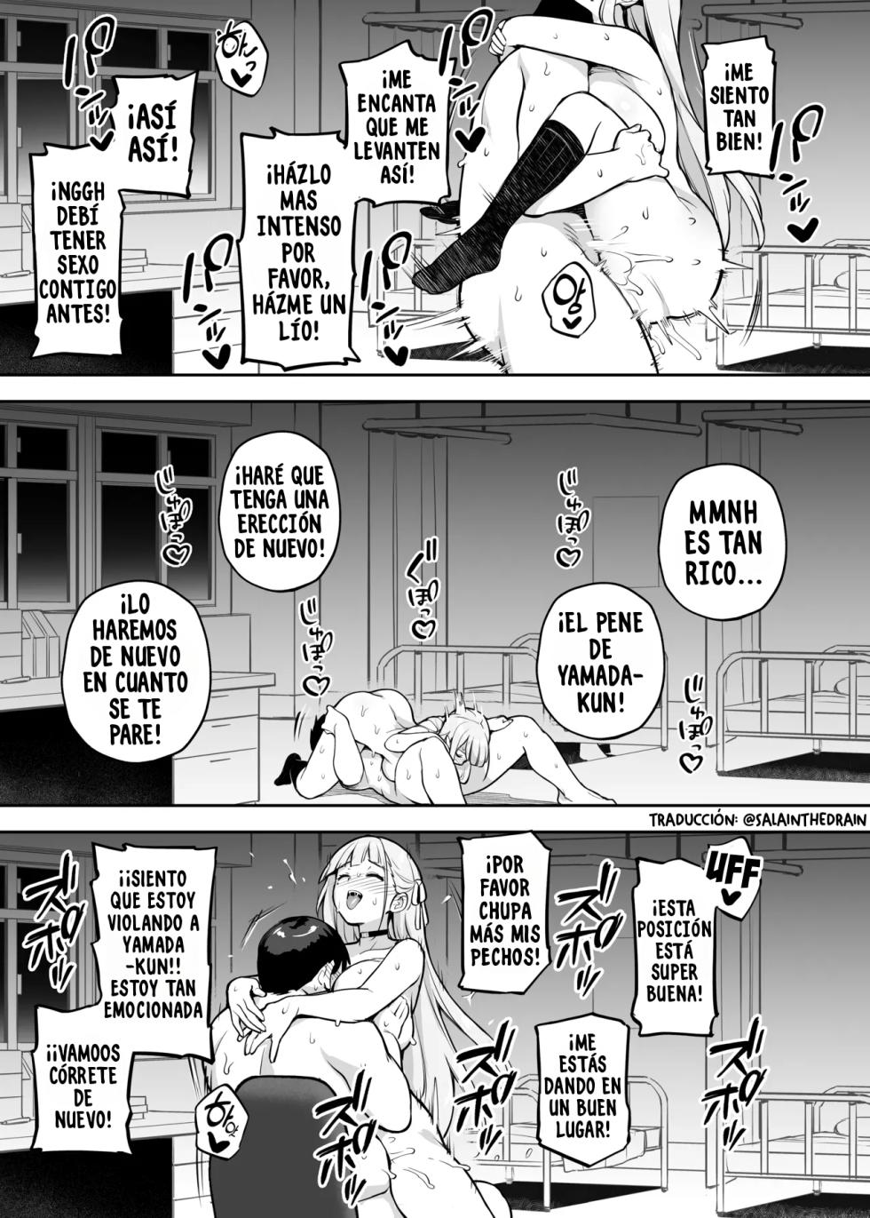 [TRY] Akogare no Seitokaichou ga Kyonyuu Sugiru Ken 2｜La Adorada Presidenta del Consejo Estudiantil con las Tetas Obscenamente Grandes 2 [Spanish] [SalaInTheDrain] [Decensored] - Page 37