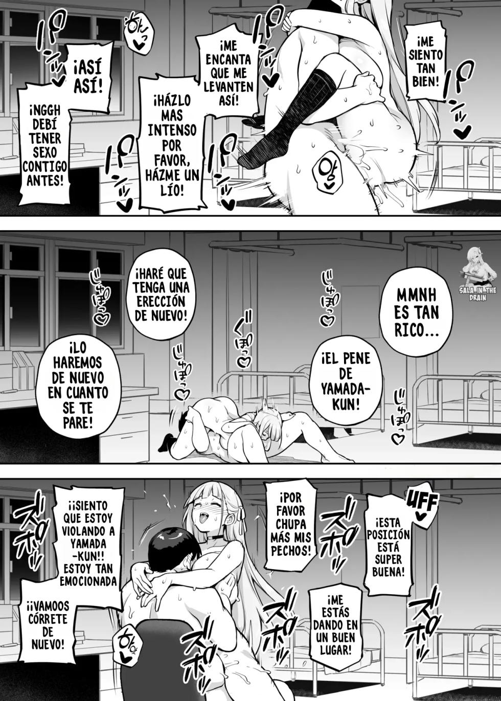 [TRY] Akogare no Seitokaichou ga Kyonyuu Sugiru Ken 2｜La Adorada Presidenta del Consejo Estudiantil con las Tetas Obscenamente Grandes 2 [Spanish] [SalaInTheDrain] [Decensored] - Page 37