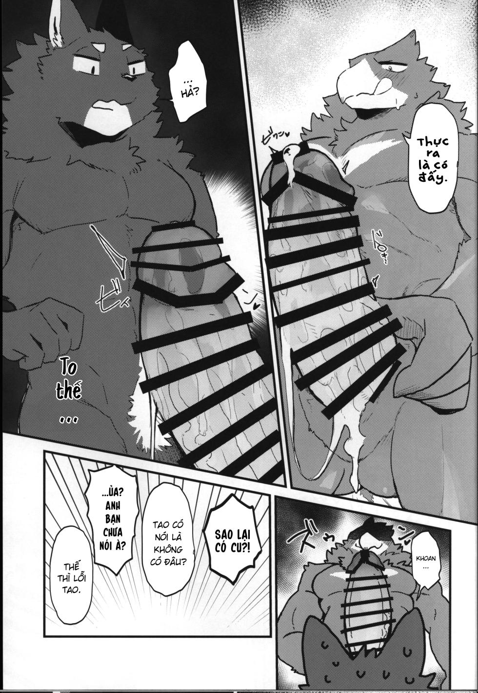 (Shinshun Kemoket 11) [Mafumofuya (Nokkun)] Tuổi Mới Lớn Sói x Chim [Viet] - Page 19