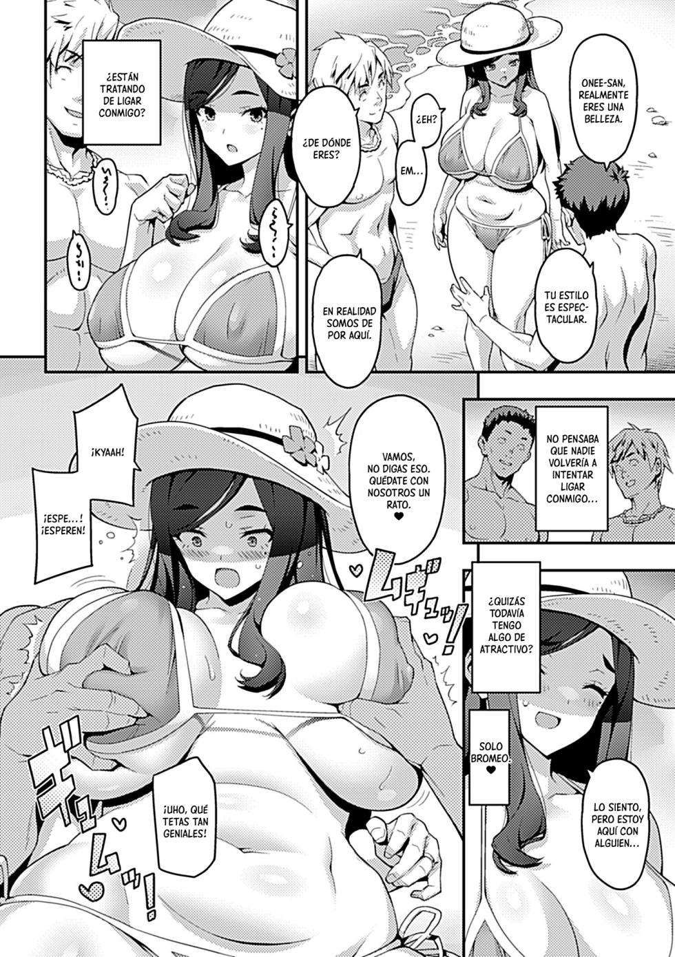 [Onomesin] GachiHame Kaisui Yokujou｜Sexo Entre Las Olas [Spanish] [Daraku Hotel] - Page 5