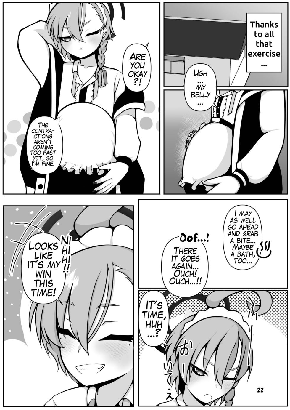 [Magical Kagechousukashi (Kagechousukashi,)] Neru to Arisu ga Mama ni Naru made ~Sensei to Kurasu Totsukitooka~ (Blue Archive) [English] [Digital] - Page 22