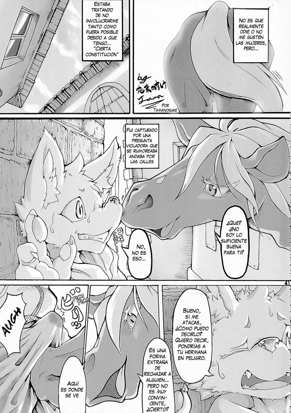 (Kemoket 3) [Mayoineko (Various)] MARE HOLIC 3 [Spanish] [Red Fox Makkan] [Ongoin] - Page 39