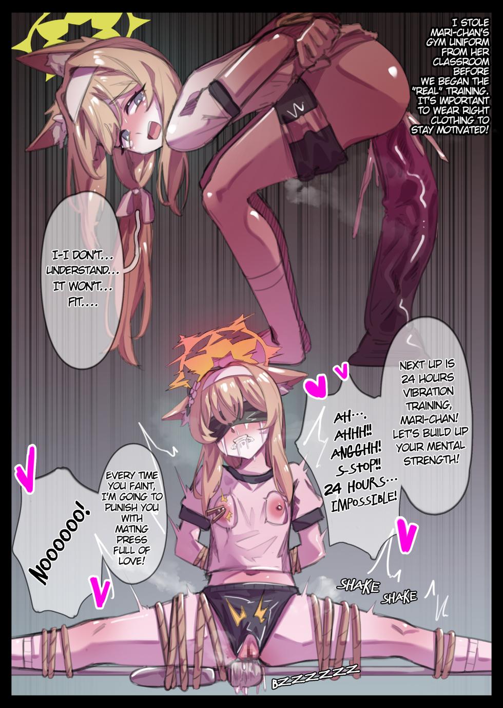 [Miwerjooggetser] Marie the Abducted Bride (Blue Archive) [English] - Page 3