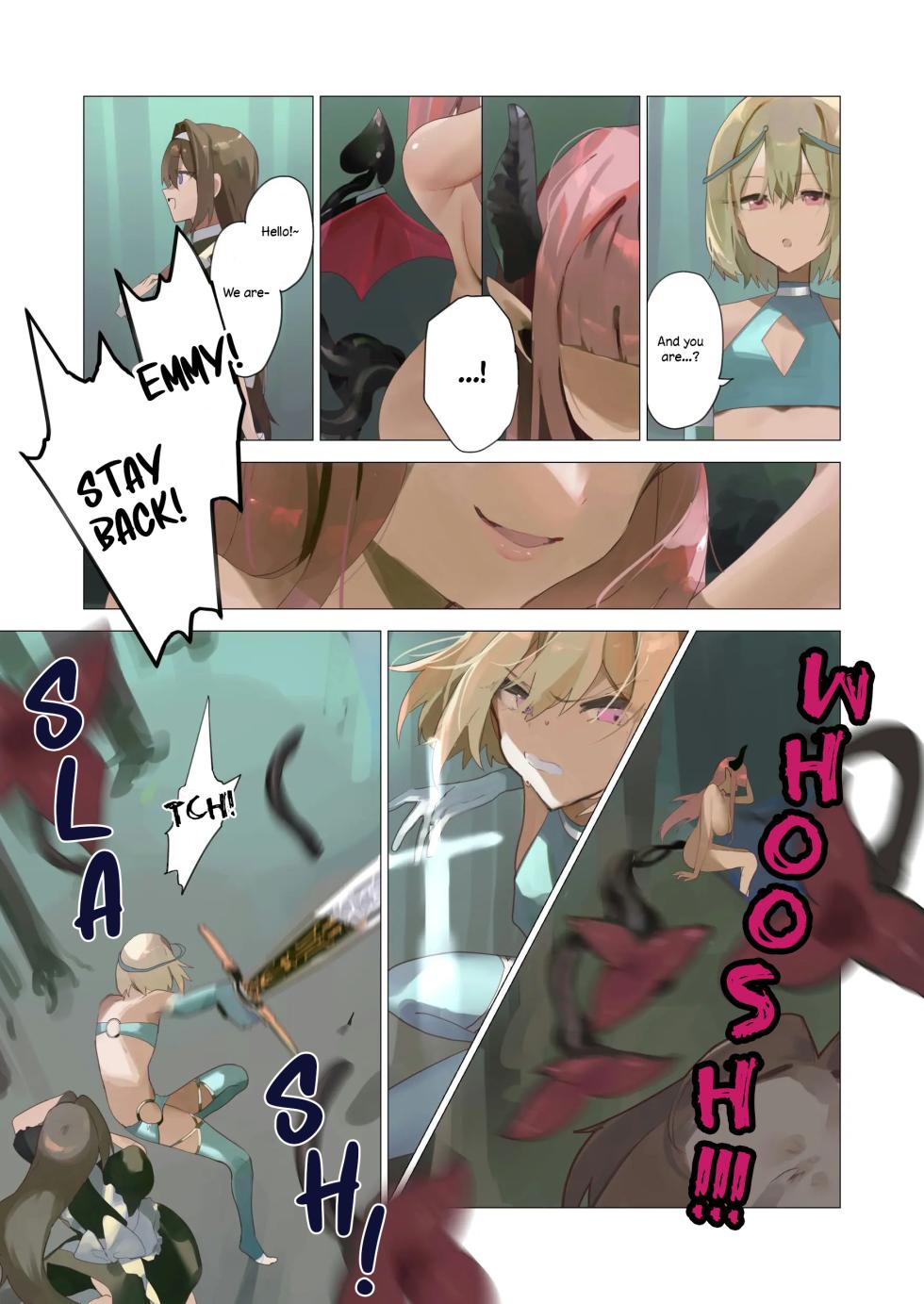 [Erutoria] [Tenshina Otoko No Musume No Daten Mokushiroku| Apocalypse of the Fallen Angel Femboy] [English] - Page 8