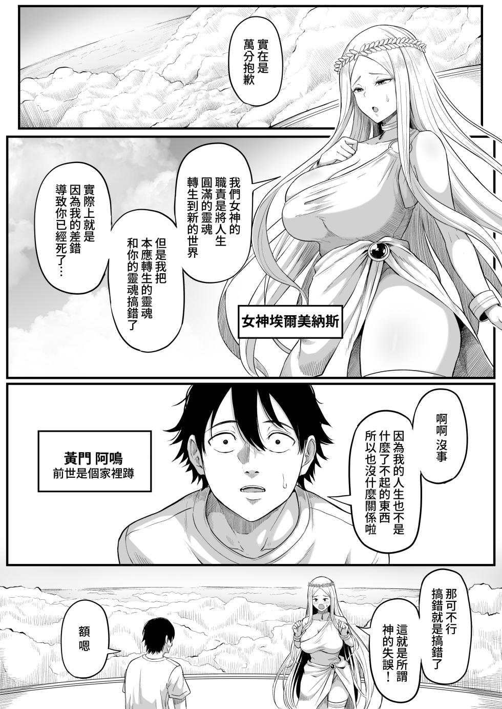 [Kurogoma Seizou Koujou (Goma Gorilla)] Isekai Anal Monogatari ~Elf Hen~ [Chinese] [Amerins漢化] - Page 4