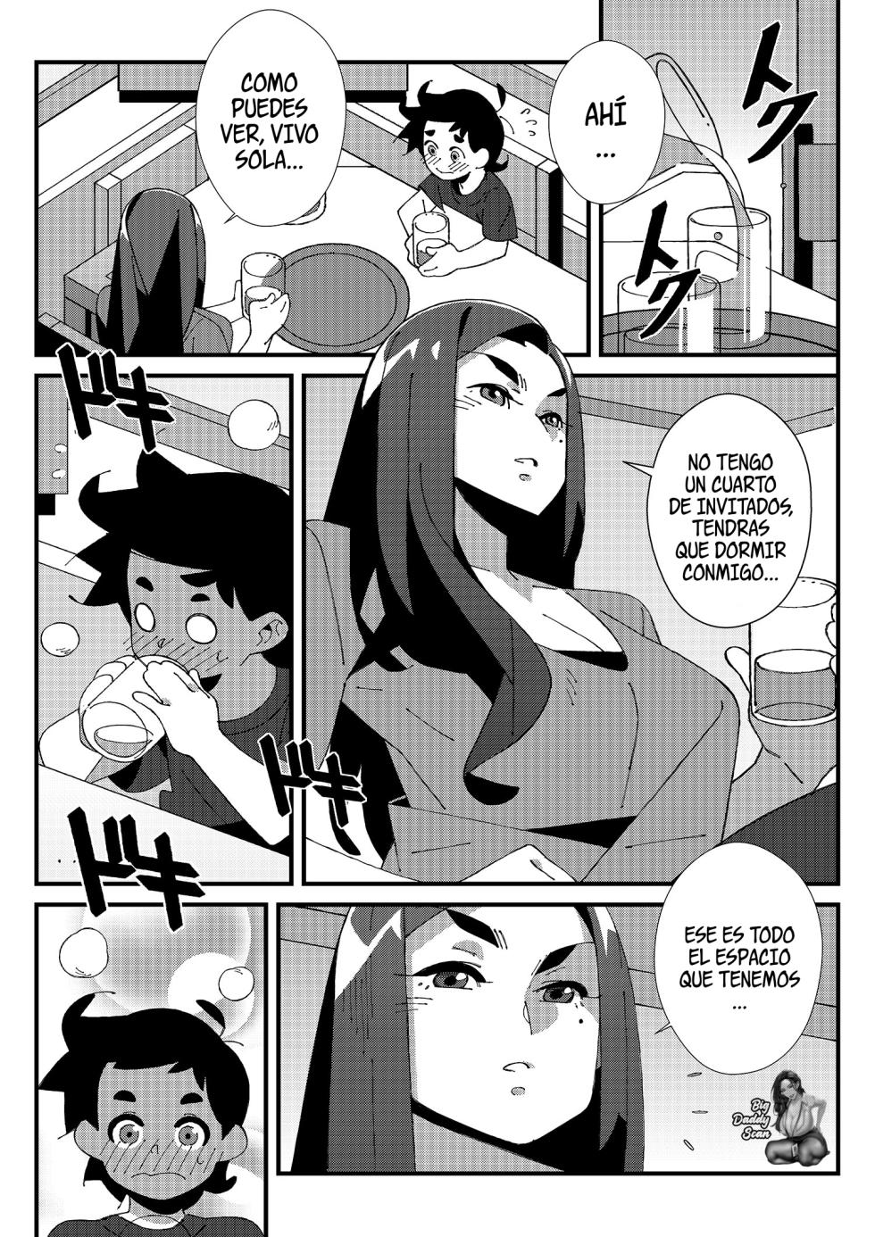 [Nisego] Working Late!｜¡Trabajando Hasta Tarde! [Spanish] [BigDaddy Scan] - Page 4