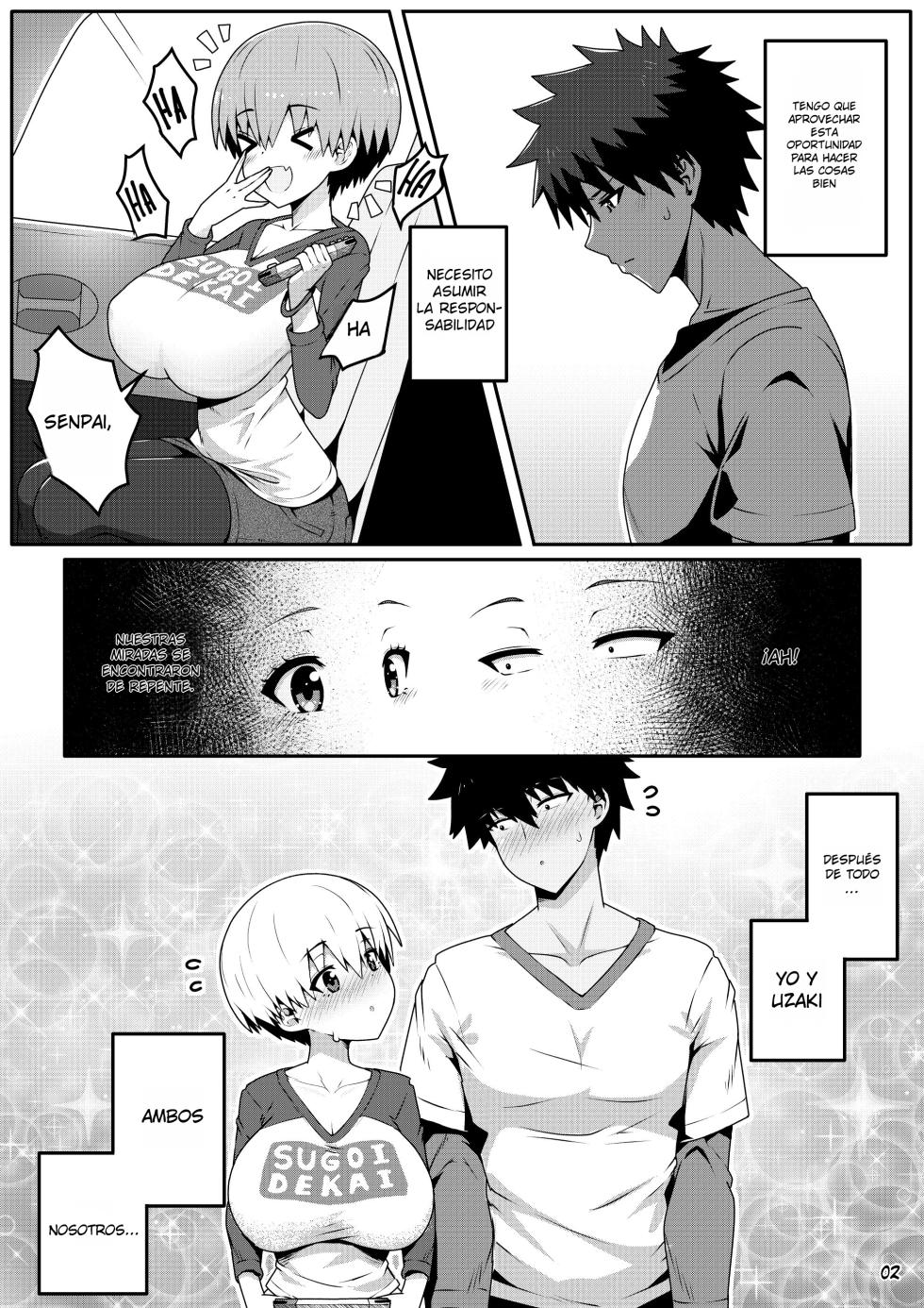 [Virus.G] Uzaki-chan no Kizuna o Fukameru Kyuuka｜Uzaki-chan y Las Vacaciones para Estrechar Lazos (Uzaki-chan wa Asobitai!) {Spanish} {EbisuTraslade - Winder} - Page 4