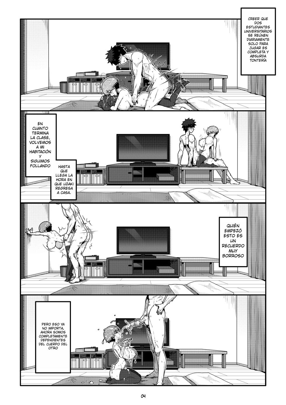 [Virus.G] Uzaki-chan no Kizuna o Fukameru Kyuuka｜Uzaki-chan y Las Vacaciones para Estrechar Lazos (Uzaki-chan wa Asobitai!) {Spanish} {EbisuTraslade - Winder} - Page 6