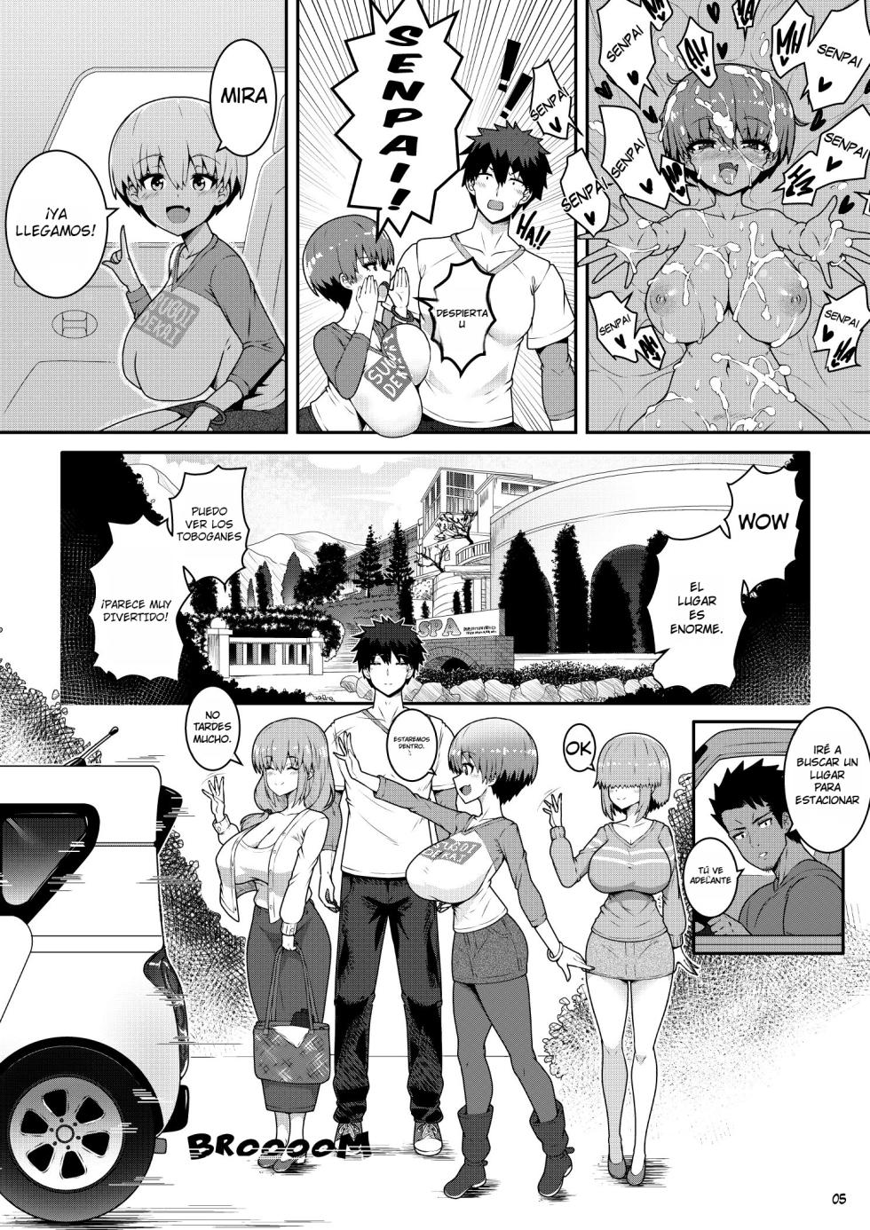 [Virus.G] Uzaki-chan no Kizuna o Fukameru Kyuuka｜Uzaki-chan y Las Vacaciones para Estrechar Lazos (Uzaki-chan wa Asobitai!) {Spanish} {EbisuTraslade - Winder} - Page 7