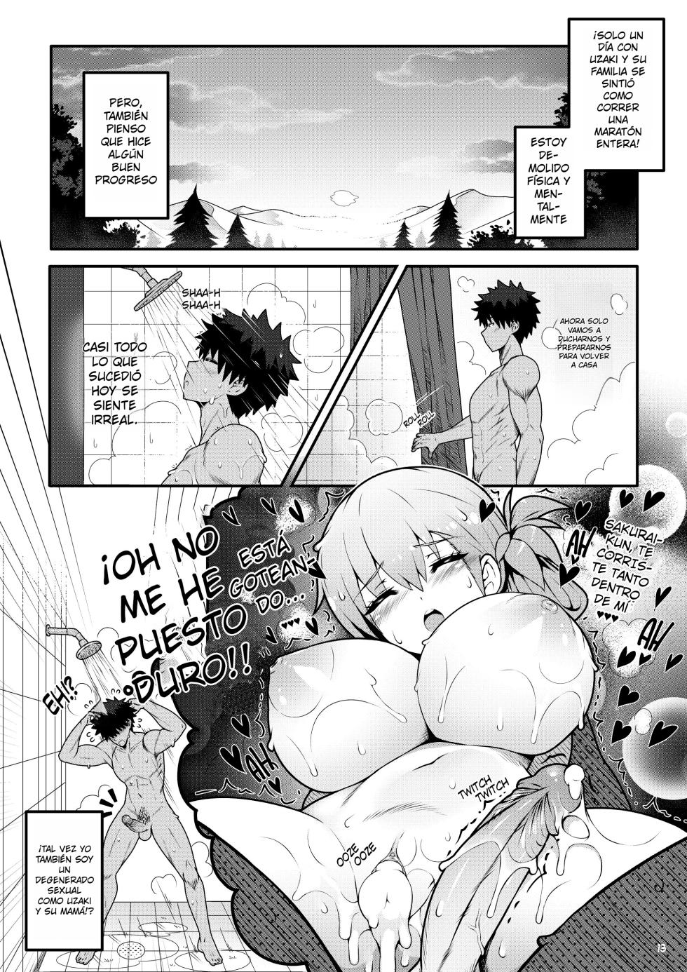 [Virus.G] Uzaki-chan no Kizuna o Fukameru Kyuuka｜Uzaki-chan y Las Vacaciones para Estrechar Lazos (Uzaki-chan wa Asobitai!) {Spanish} {EbisuTraslade - Winder} - Page 15