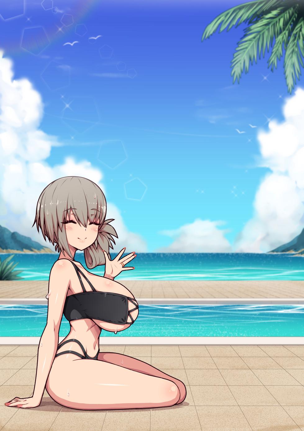 [Virus.G] Uzaki-chan no Kizuna o Fukameru Kyuuka｜Uzaki-chan y Las Vacaciones para Estrechar Lazos (Uzaki-chan wa Asobitai!) {Spanish} {EbisuTraslade - Winder} - Page 28