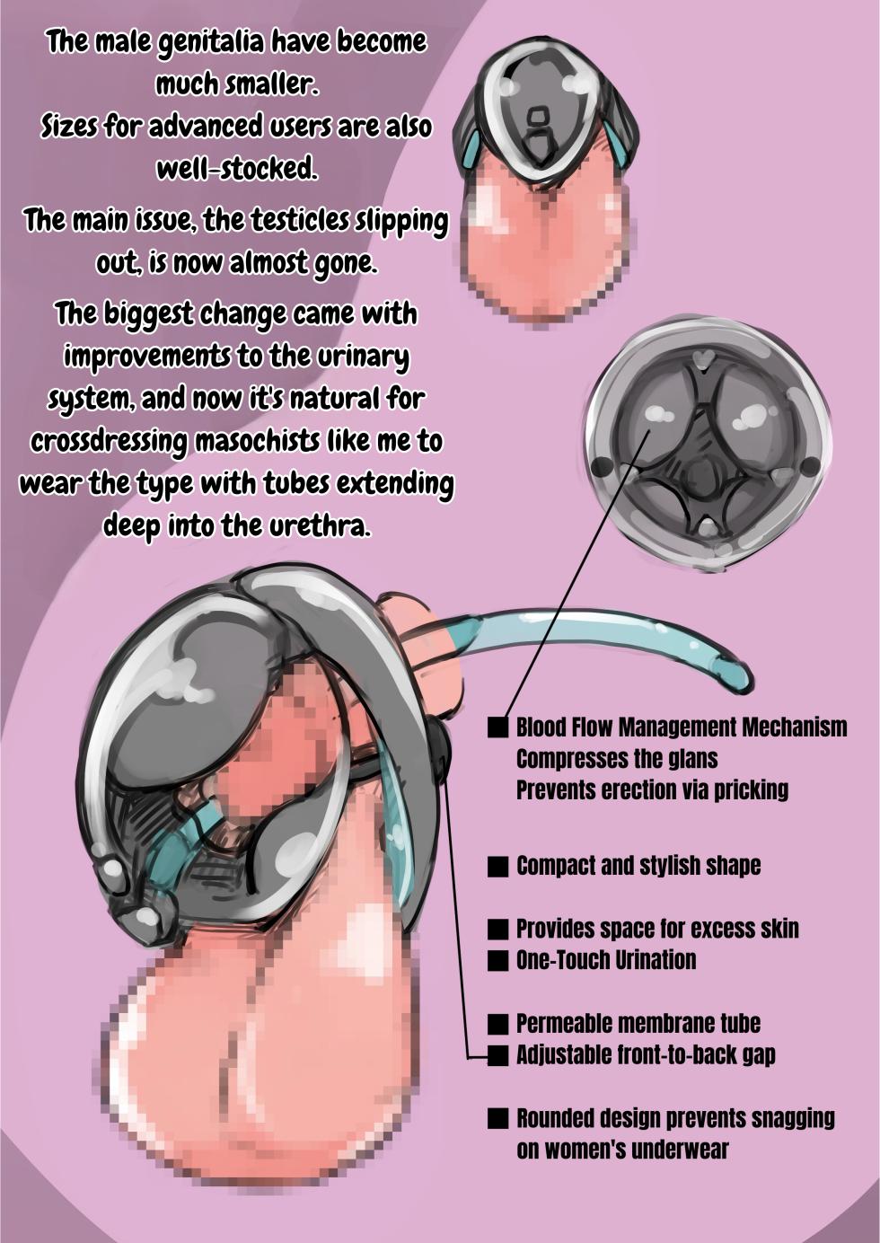 [SWEETTABOO (ryokutya)] The New Generation Chastity Device and The Culture of Feminization Training - Page 5