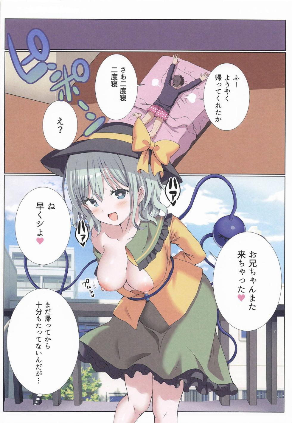 (Kouroumu 21) [Nanmin Festival (Gibuchoko)] Izondo Takame na MenHeal na Koishi-chan wa Ikaga? (Touhou Project) - Page 17