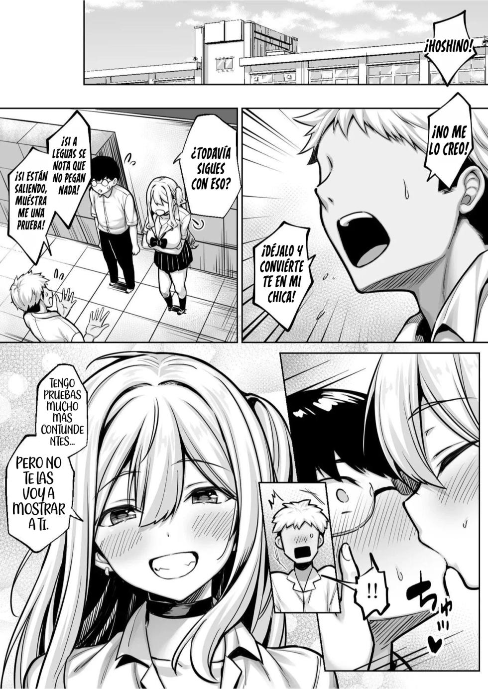 [Ichiokumangenjaya (Sukoyaka Gyuunyuu)] InCha no Boku ga Pure na YouGal to Koibito ni natte Icha Love Hatsu Ecchi suru Hanashi｜Cómo un Nerd como Yo Se Hizo Novio de una Gal Pura y Tuvimos Nuestra Primera Vez Llena de Ternura y Afecto [Spanish] [K4ZOKU FANSUB] - Page 30