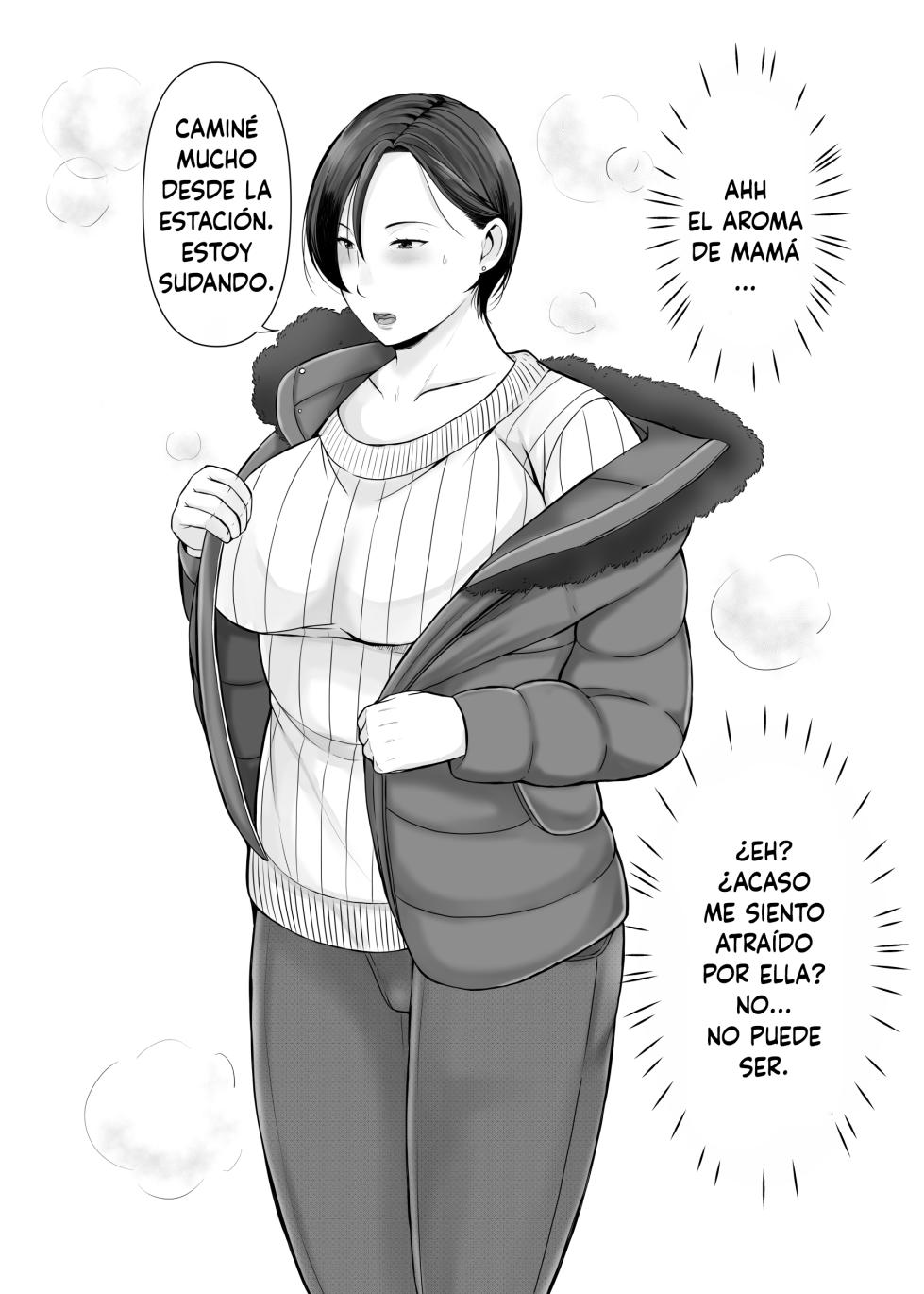 [Popotto Denki Ichigouten] Hitorigurashi no Musuko ni Semararete [Spanish] - Page 4