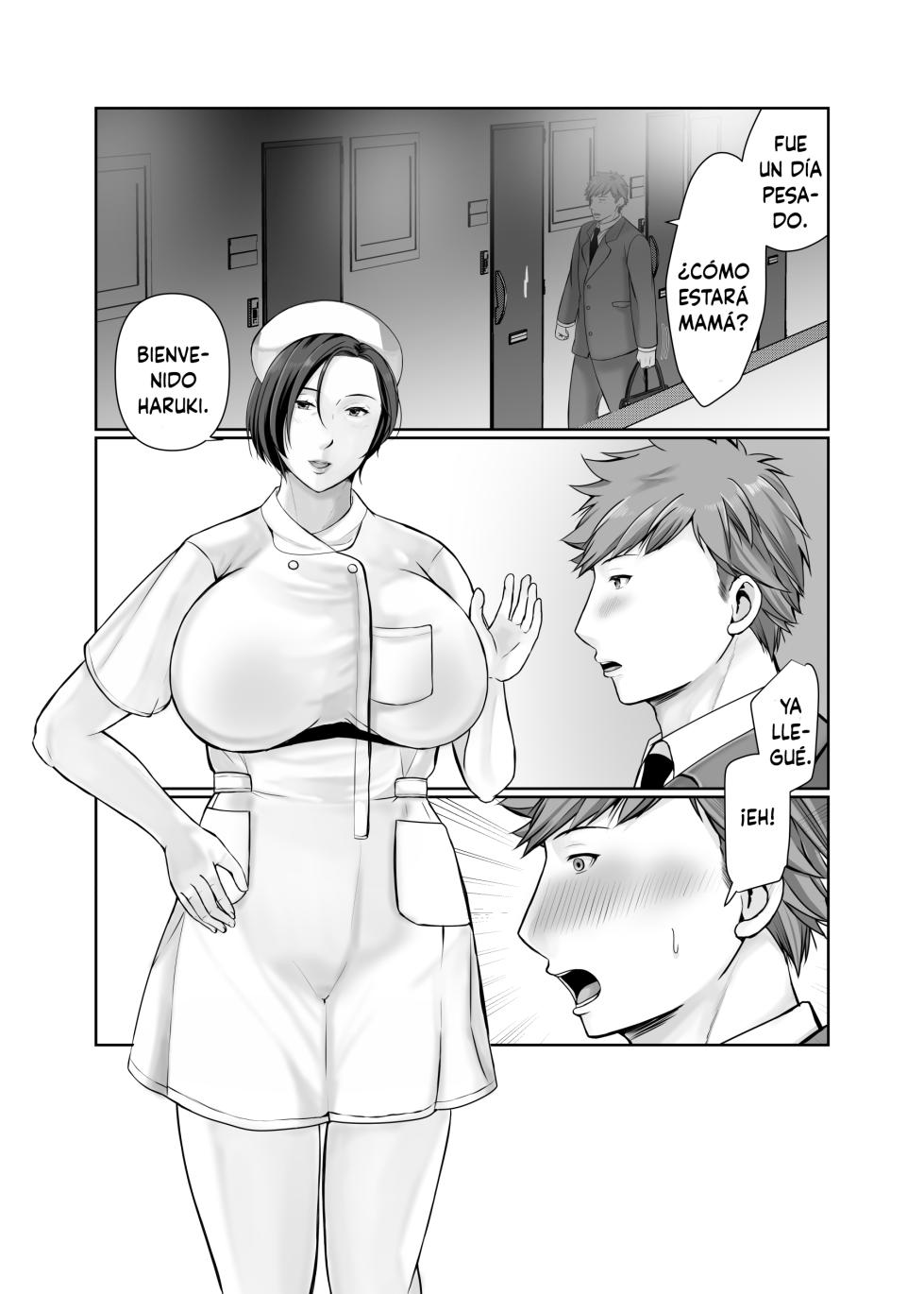 [Popotto Denki Ichigouten] Hitorigurashi no Musuko ni Semararete [Spanish] - Page 32