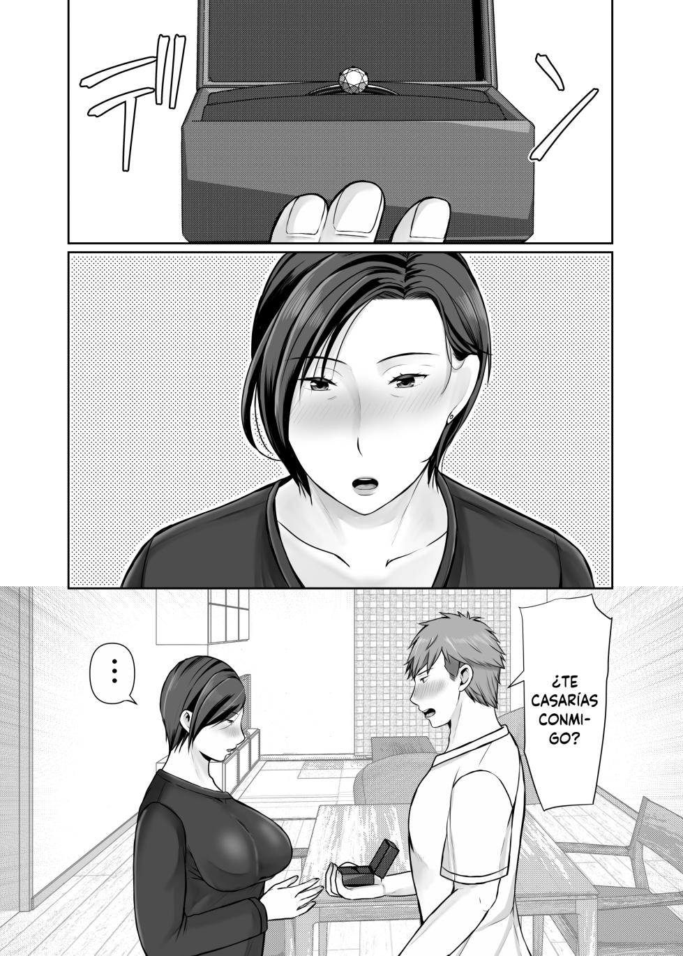 [Popotto Denki Ichigouten] Hitorigurashi no Musuko ni Semararete... Sonogo ~Ninshin Hen~ (Spanish) - Page 3