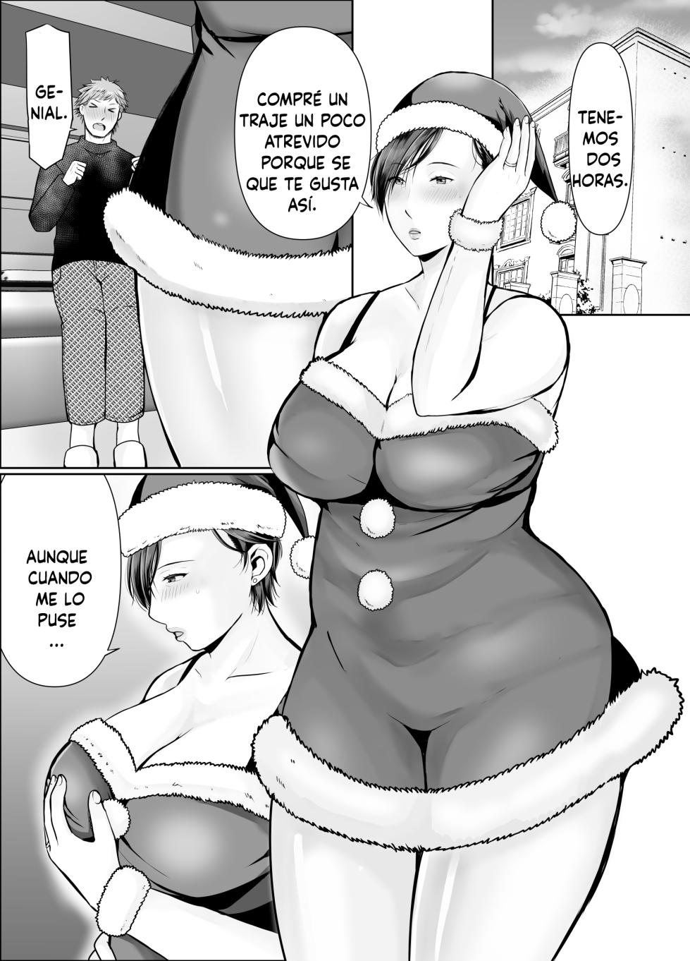 [Popotto Denki Ichigouten] Hitorigurashi no Musuko ni Semararete...Kurisumasu-hen (Spanish) - Page 10
