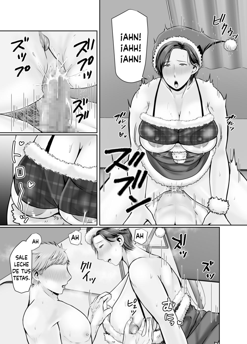 [Popotto Denki Ichigouten] Hitorigurashi no Musuko ni Semararete...Kurisumasu-hen (Spanish) - Page 19