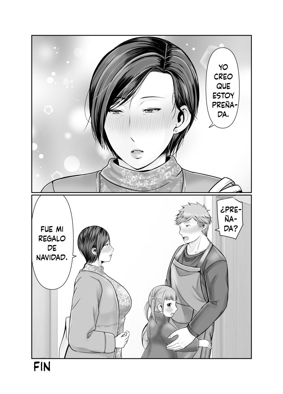 [Popotto Denki Ichigouten] Hitorigurashi no Musuko ni Semararete...Kurisumasu-hen (Spanish) - Page 28