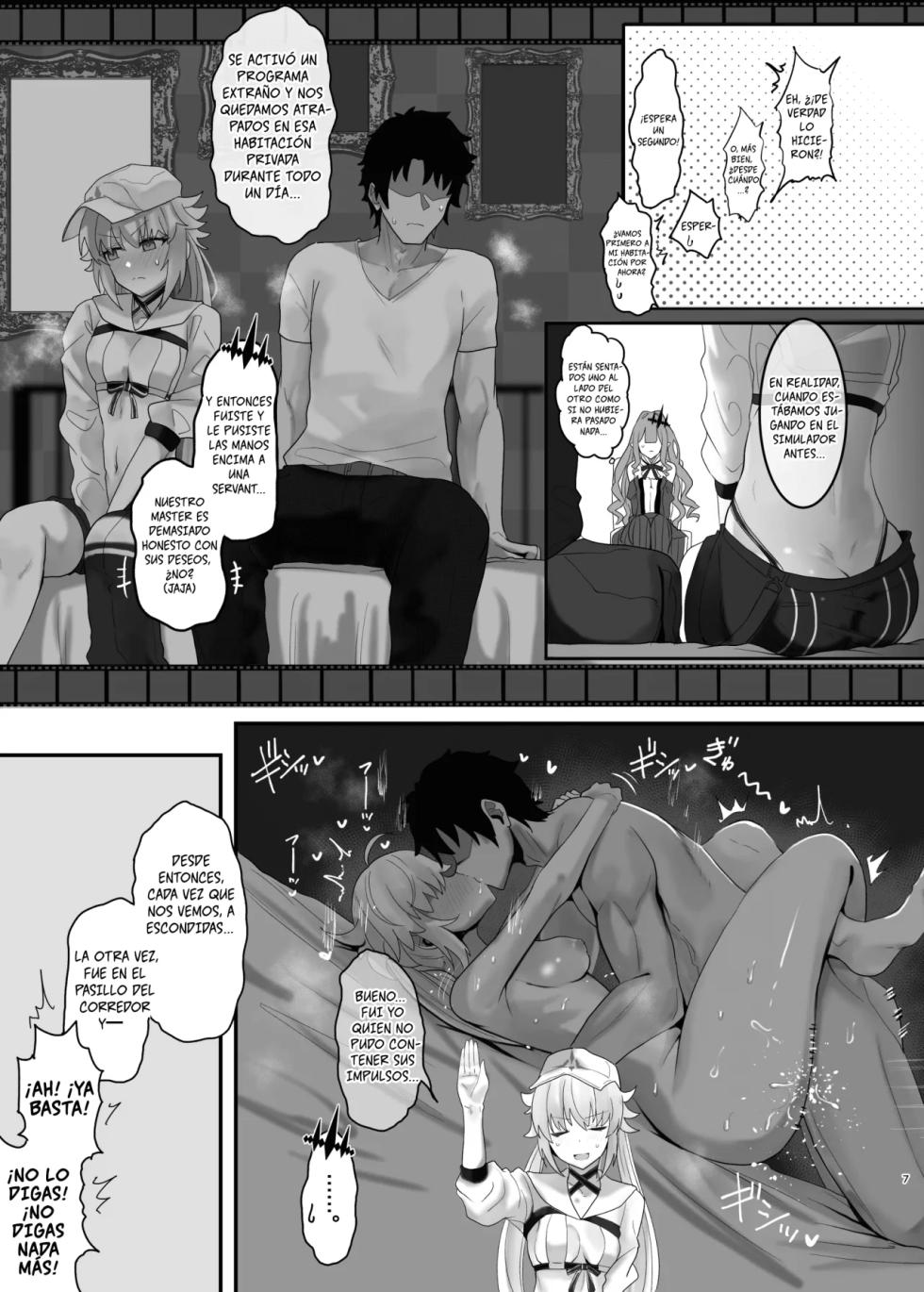 [Mochimochi Factory (Waka Mochi Ta)] Issho ni Shichau? | ¿Hacemos un Trío？(Fate/Grand Order) [Spanish] [ToniRapsody] [Digital] - Page 5