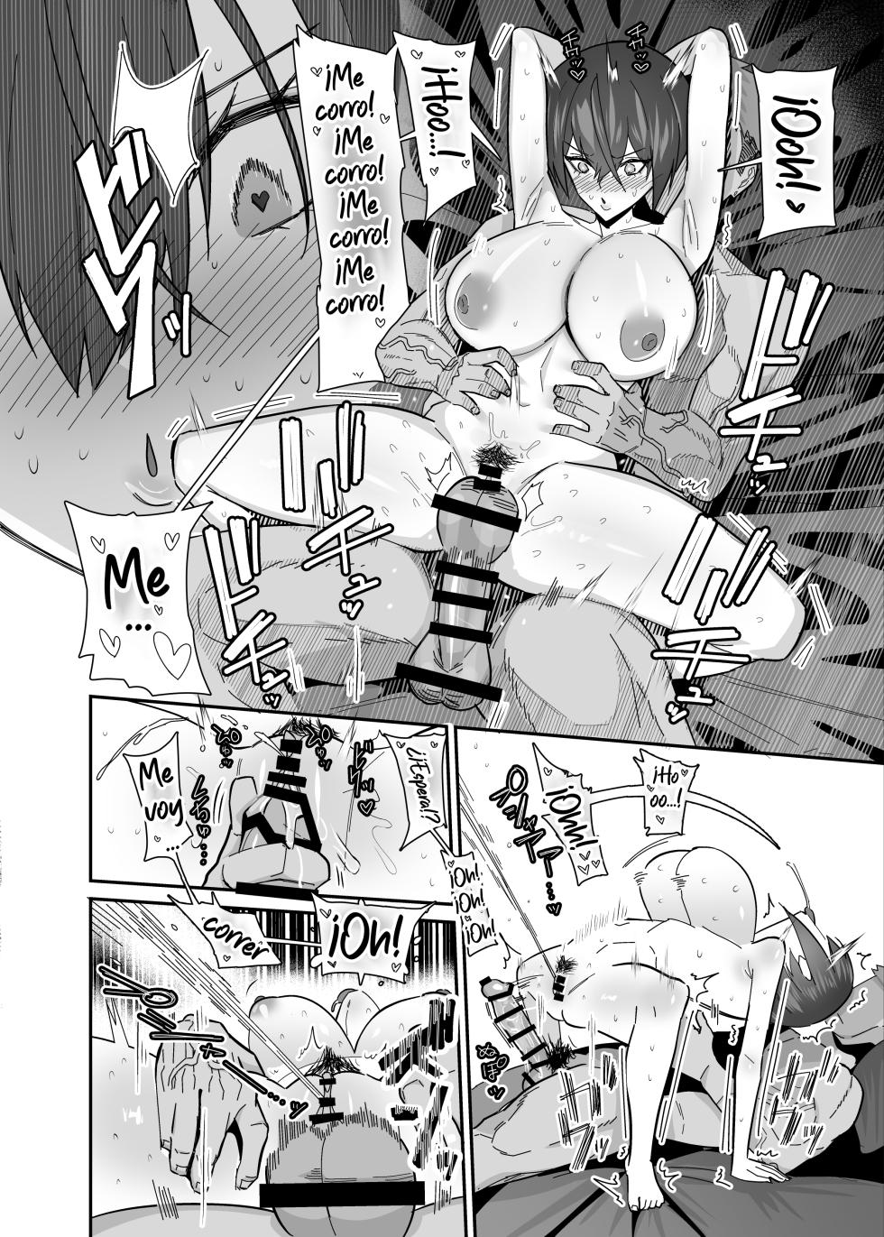 [Zenjidou Shimoneta Seizou Machine (Chinetsu)] Ibitsu Seiso na Yowa Ki Kanojo Gouin Motokare ni Netorareru...｜Una Novia Pura y Dulce es Tomada a la Fuerza por Su Exnovio... [Spanish] [DARKSIDE] [Digital] - Page 38
