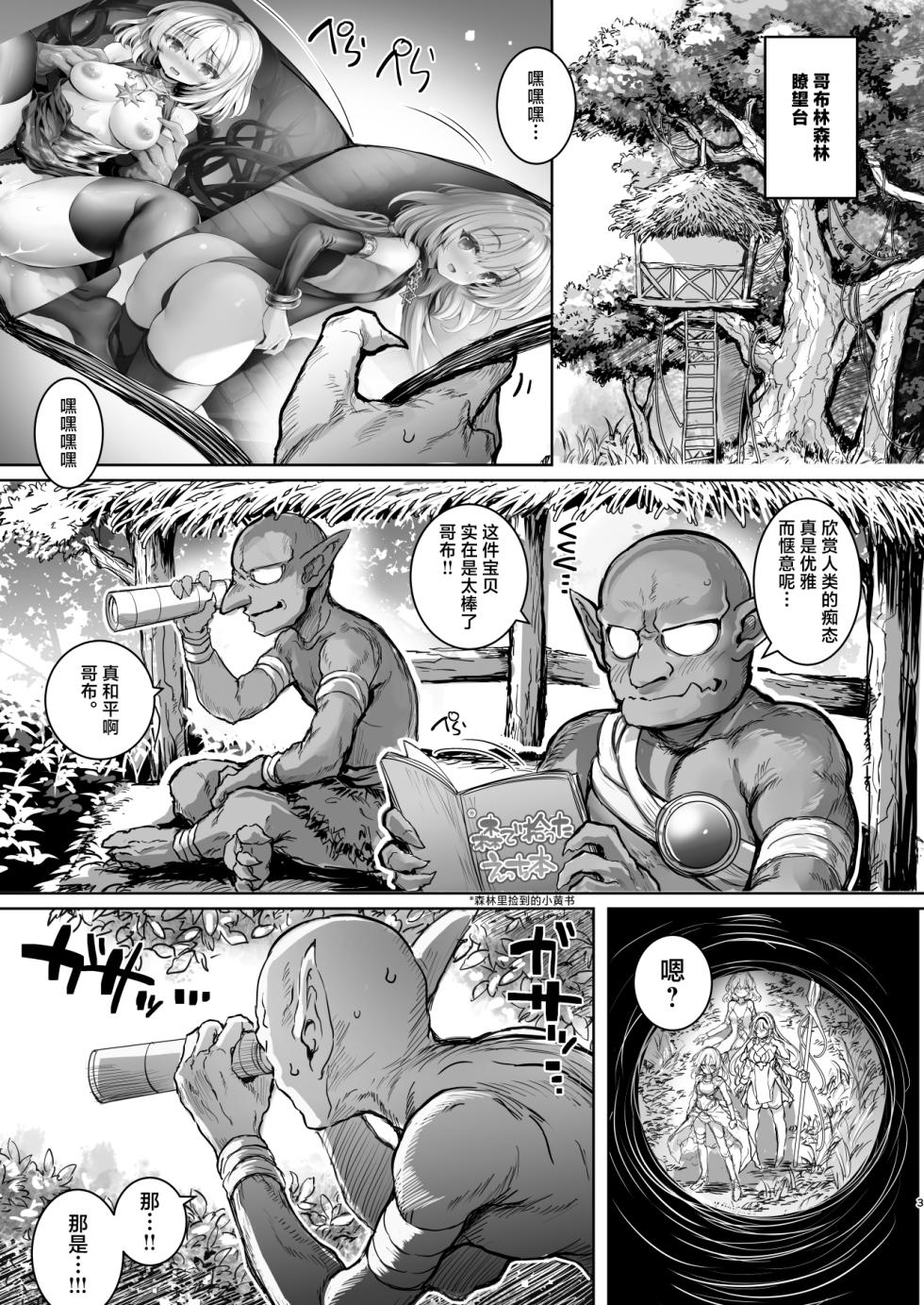 [Type-3 (Aoiro 3-gou)] Mori no Jyouou Tuan-sama wo Goburu Hon (Sennen Sensou Aigis) [Chinese] [紫藤汉化组] [Digital] - Page 3