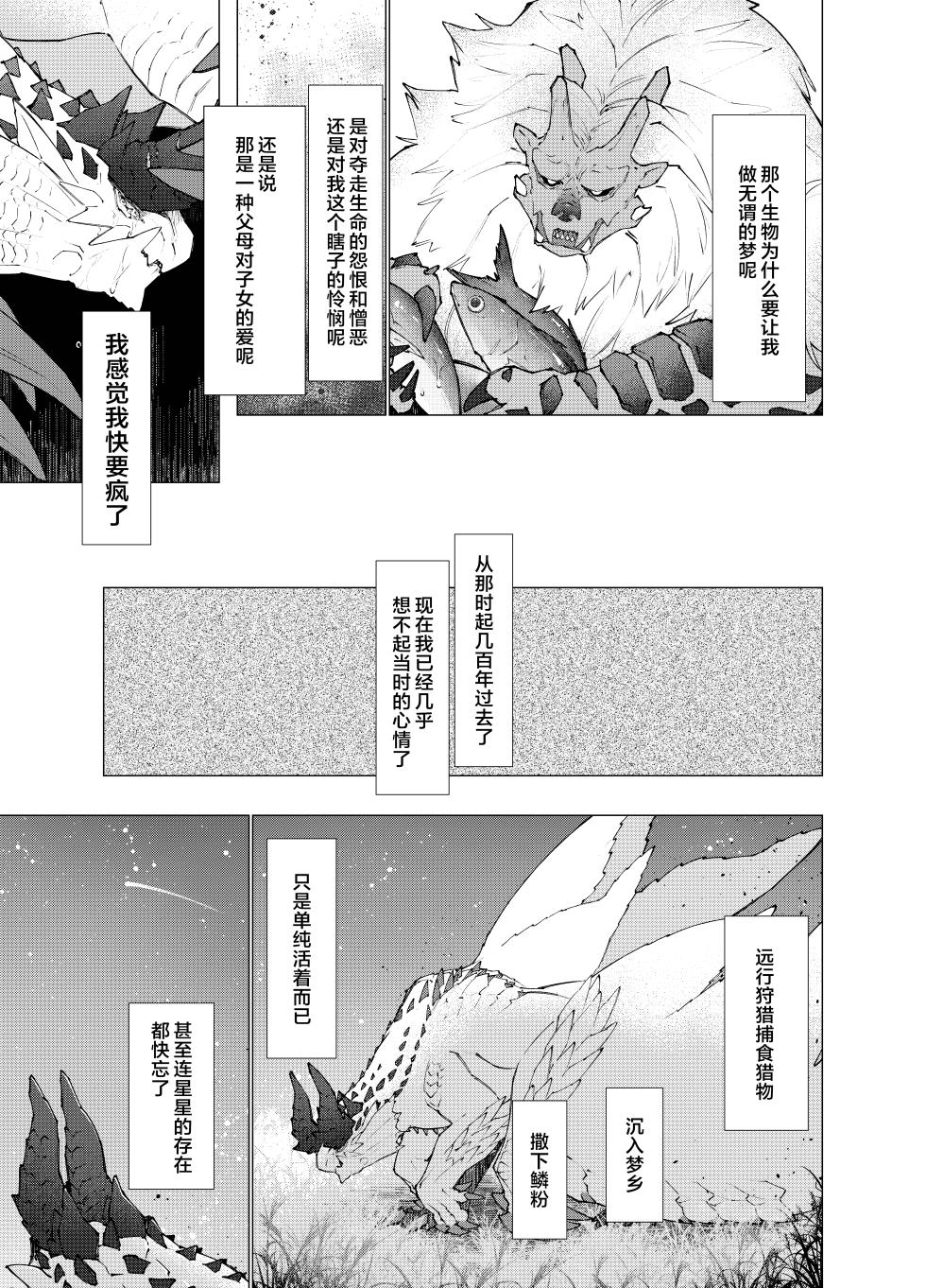 [Furufuru Aigodantai (taneimo)] Hoshi no Negai | 星愿 (Monster Hunter) [Chinese] [ZX个人汉化] [Digital] - Page 4