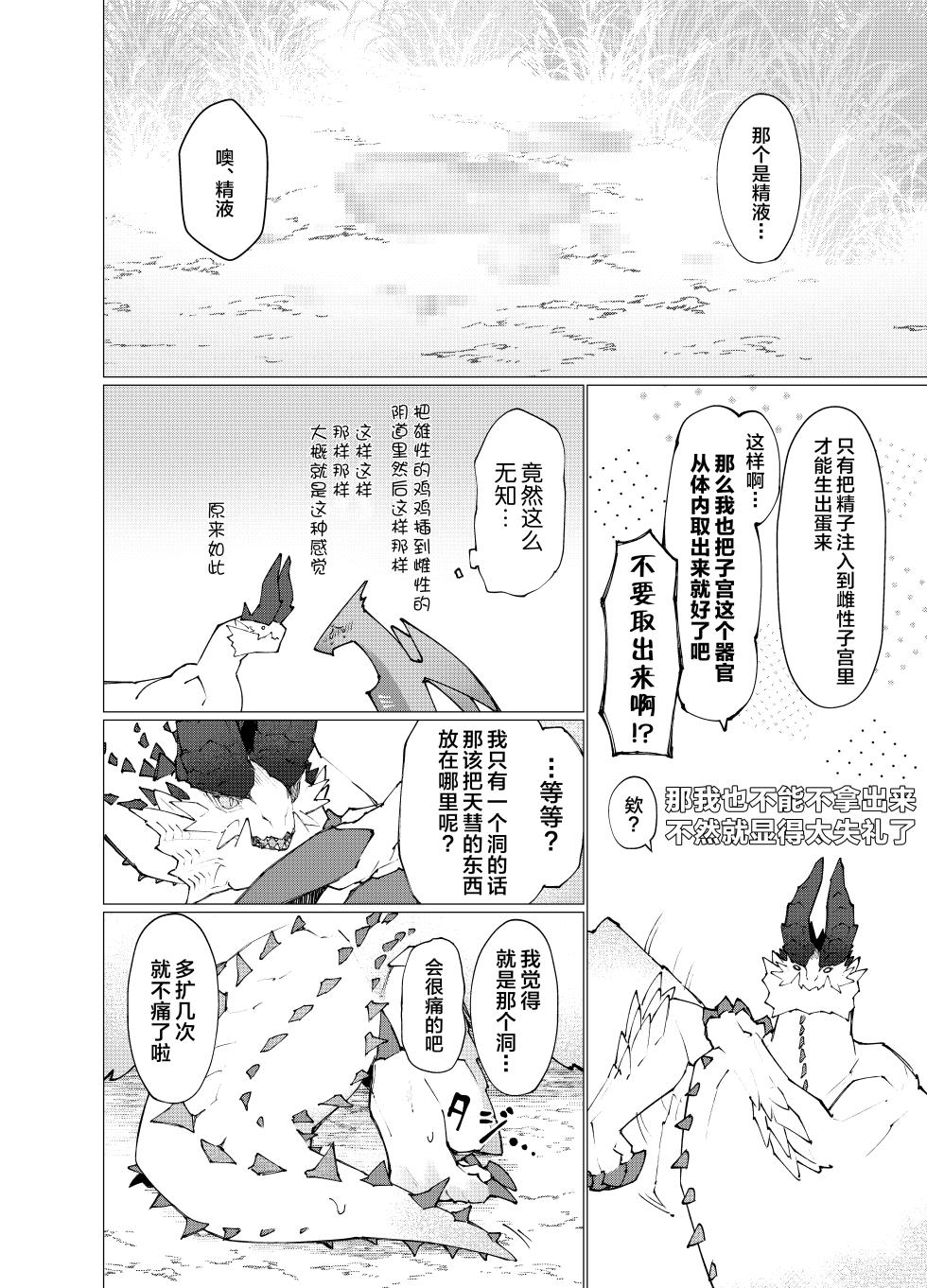 [Furufuru Aigodantai (taneimo)] Hoshi no Negai | 星愿 (Monster Hunter) [Chinese] [ZX个人汉化] [Digital] - Page 21